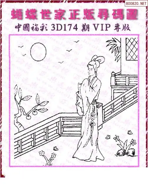 25174期: 3D蝴蝶世家蝴蝶彩图