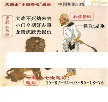 福彩3D26094期天中全套预测分析图