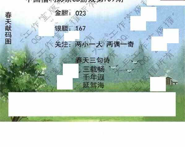 24109期: 大兵福彩3D黄金报图版
