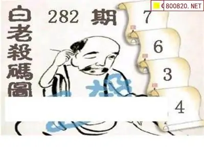 25282期: 白老3D杀码图版