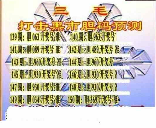 24150期: 三毛3D精品图谜