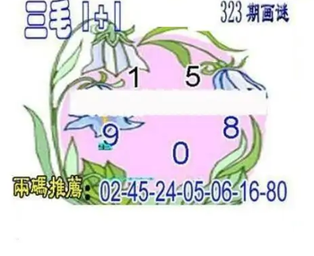 25323期: 三毛3D精品图谜