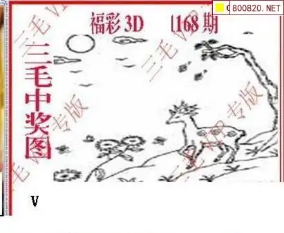 25168期: 三毛3D精品图谜