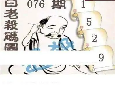 25076期: 白老3D杀码图版