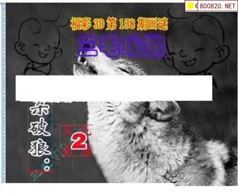 25158期: 三毛3D精品图谜