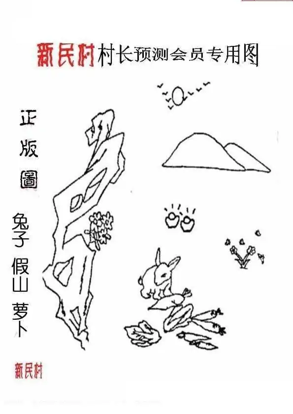 25289期: 老村长福彩3D天天图谜