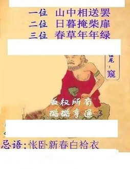 26104期: 白老3D杀码图版