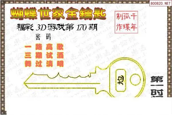 25170期: 3D蝴蝶世家蝴蝶彩图