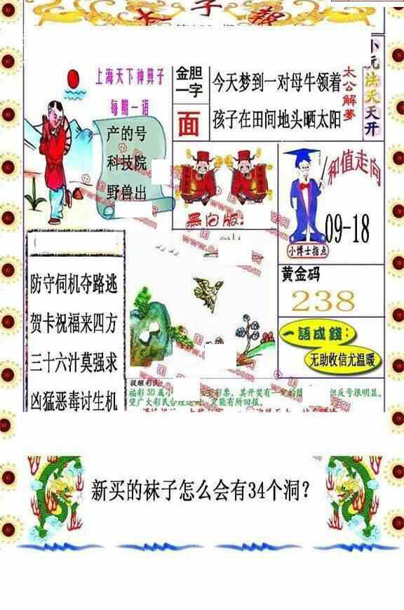 25026期: 福彩3D丹东全图分析