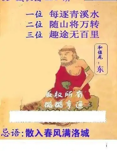 25224期: 白老3D杀码图版