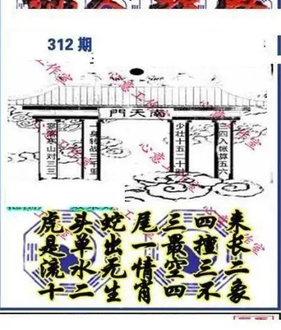 25312期: 三毛3D精品图谜