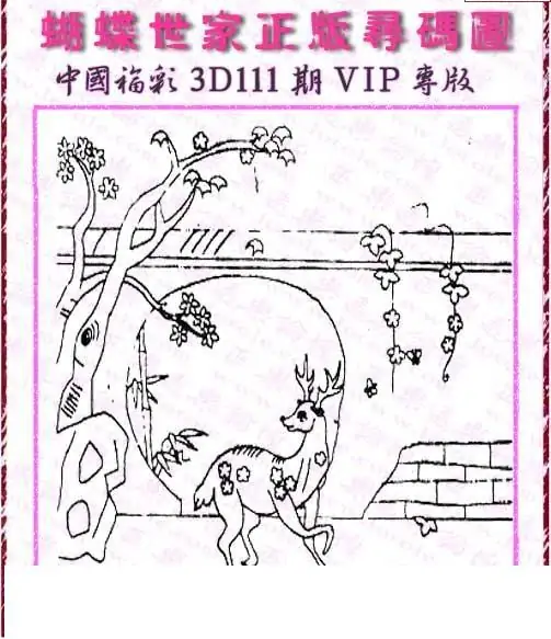 25111期: 3D蝴蝶世家蝴蝶彩图