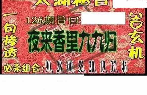 24126期: 太湖图福彩3D精品预测