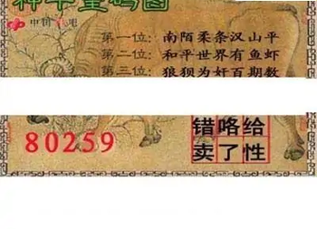 福彩3D26093期天中全套预测分析图