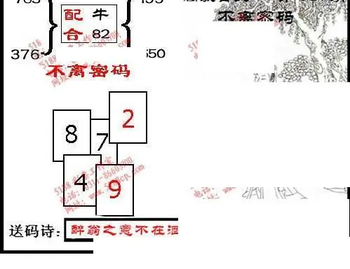 九宝图26091期福彩3D寻码图