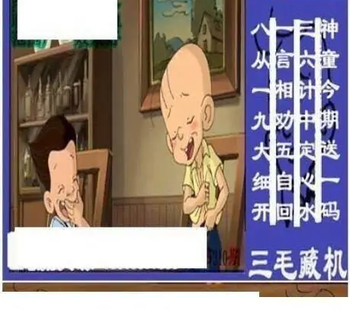 25310期: 三毛3D精品图谜