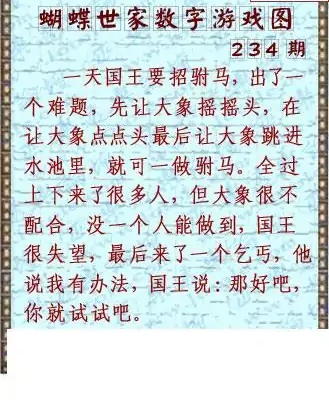 25234期: 3D蝴蝶世家蝴蝶彩图