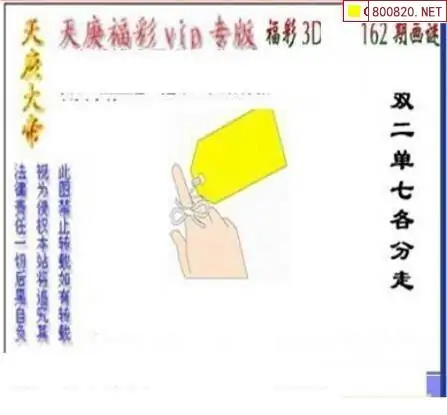 25162期: 三毛3D精品图谜