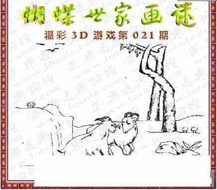 25021期: 3D蝴蝶世家蝴蝶彩图