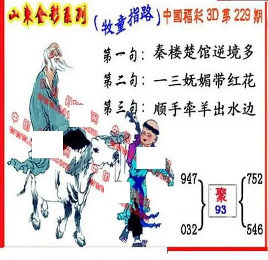 25229期: 福彩3D丹东全图分析
