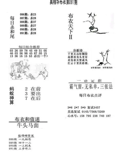 26091期: 福彩3D全套图版参考