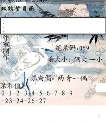 25214期: 大兵福彩3D黄金报图版