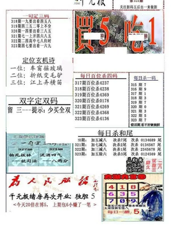 25323期: 福彩3D全套图版参考