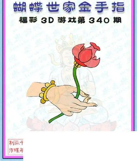 25340期: 3D蝴蝶世家蝴蝶彩图