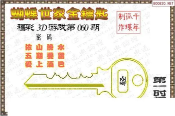 26060期: 3D蝴蝶世家蝴蝶彩图