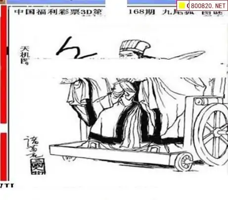 25168期: 三毛3D精品图谜