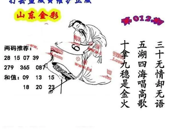 26012期: 福彩3D丹东全图分析