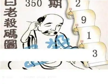 25350期: 白老3D杀码图版