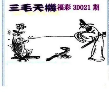 26021期: 三毛3D精品图谜