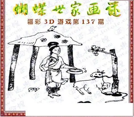 25137期: 3D蝴蝶世家蝴蝶彩图