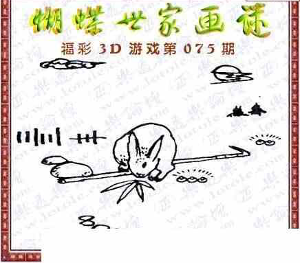 24075期: 3D蝴蝶世家蝴蝶彩图