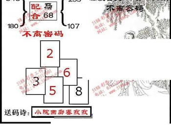 九宝图26060期福彩3D寻码图