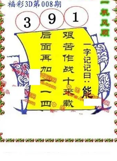 26008期: 福彩3D丹东全图分析