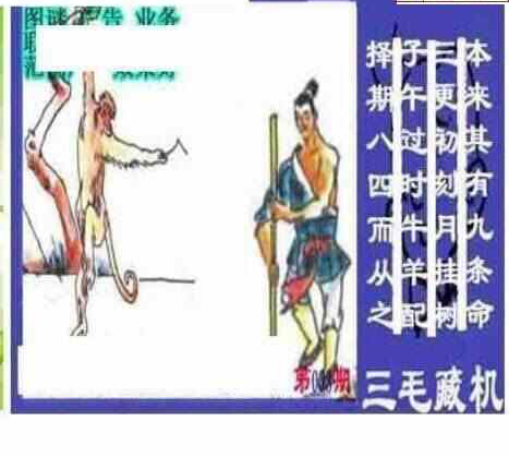 25033期: 三毛3D精品图谜