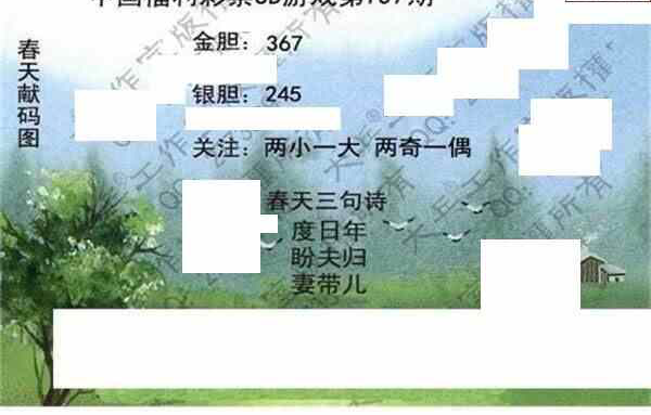 24107期: 大兵福彩3D黄金报图版