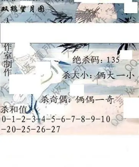 26104期: 大兵福彩3D黄金报图版