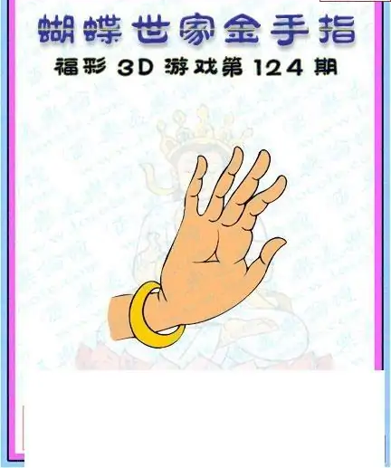 25124期: 3D蝴蝶世家蝴蝶彩图