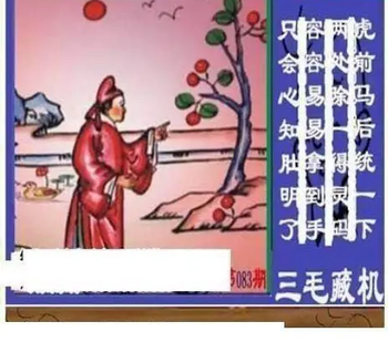 26083期: 三毛3D精品图谜