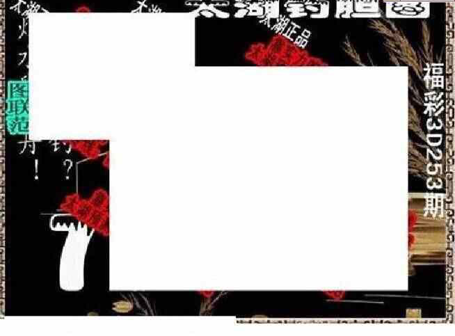 24253期: 太湖图福彩3D精品预测