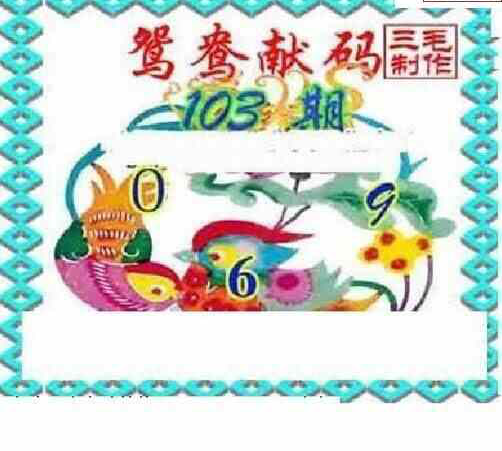 24103期: 三毛3D精品图谜