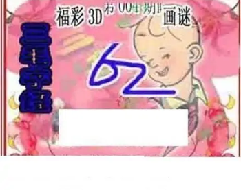 26004期: 三毛3D精品图谜