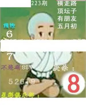 25223期: 白老3D杀码图版