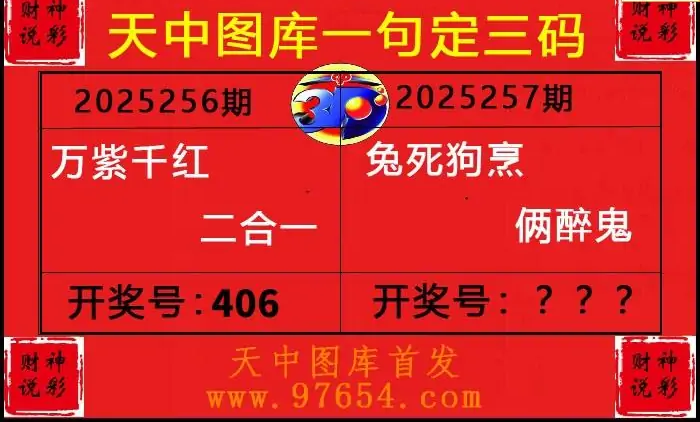 25257期: 财神说彩3D全套图版