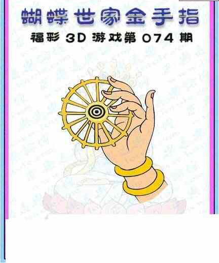 24074期: 3D蝴蝶世家蝴蝶彩图