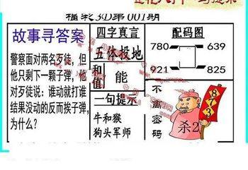 26001期: 福彩3D丹东全图分析