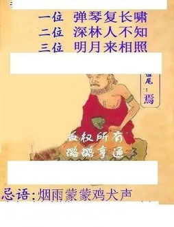 26106期: 白老3D杀码图版